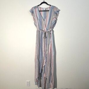 Caslon striped dress